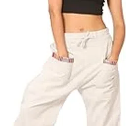 aatman Women's Straight Fit Harem Hopper Pants | Free Size | Elasticated Waist 28 to 38 Inches-picture-29