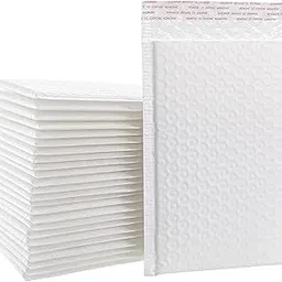 UTRIORIX Bubble Mailers 9 x 6.5 Inch (Pack of 25) | White Self-Seal Padded Envelopes | Waterproof Polymailer Bags for Courier, Packaging & Shipping | Small Protective Mailing Covers for Business Use-picture-10