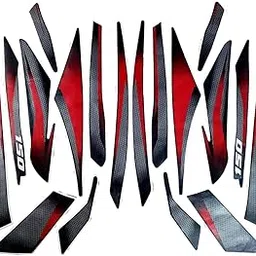 Motorcycle Bike Fancy Body Stickers and Decals kit Stickers for Pulsar 150-picture-10