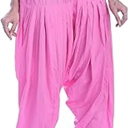 nobhob Women Semi Pure Cotton Plain Patiala Salwar (Free Size)-picture-10