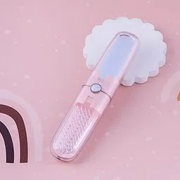 Compact Hair Brush with Mirror For Men and Women, 1 Pcs Travel Hair Comb for Women, Pocket Hair Brush with Mirror for Purse, Mini Travel Mirror with Hair Comb for Purse Bag (Pink)-picture-23