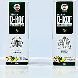 D-KOF Herbal Cough Syrup, Pack of 2, Formulated in Kerala by Deseeya-picture-47