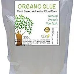 CERO ® Organo Glue Natural Organic Non Toxic Plant Based Adhesive Glue Gum (250g)-picture-31