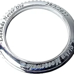 luxar Stylish Legend Never Die Gold Bracelet for Men - 2x6 Stainless Steel Boys Jewelry Accessory-picture-22