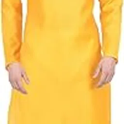 sg leman Knee Length Solid Kurta & Pyjama for Men | Silk | Long Sleeve | Ethnic Wear for Men | Party and Weeding wear Kurta Set-picture-42