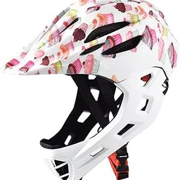 FABLOFT Kids Bike Helmet Adjustable Child Bicycle Helmet for Skateboarding Bicycling Cake-image-79
