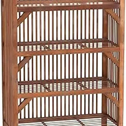 BHATIACANE Bamboo, Wooden, Cane Shoe Rack,Slipper Stand,Utility Rack, Bookshelf,Shelf for Home Kitchen, Rack for Office Files-picture-13