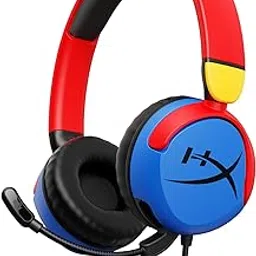 HyperX Cloud Mini – Wired Headset Compatible with PC,Chromebook,Nintendo Switch,PlayStation Controllers,Xbox Controllers,Phones,Laptops,Tablets,Tuck-Away Boom Mic,3.5mm Jack,Multi Color-image-4