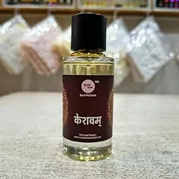 Keshavam Perfume by Vrindavan Mahak | 50ml Long-Lasting Fragrance | Blend of Saffron, Rose, Herbs, Sandalwood & Amberwood | Made in Vrindavan | 12-Hour Wear | Unisex Perfume for Daily Use & Spiritual Moments-image-66