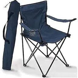 ONPRIX Folding Camping Stool Portable Camp Travel Chair Light Weight Foldable Seat for Fishing Hunting Hiking Travelling Mountaineering Picnic Outdoor Stool_Multi Color (Nevy Blue (50 x 50 x 80 cm))-picture-20