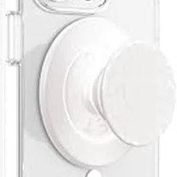 PopSockets Round Phone Grip Compatible with MagSafe, Adapter Ring Included, Phone Holder, Wireless Charging Compatible - Horchata-picture-14