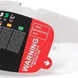 SMK Typhoon Helmet Clear Visor-image-0