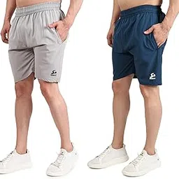 owerria fit NS Lycra Shorts Half Pants for Men Combo Pack 2-picture-20
