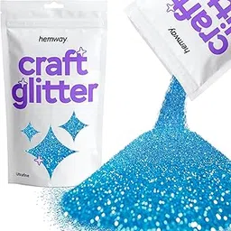 Hemway Craft Glitter Ultrafine 1/128" .008" 0.2MM (Ocean Blue)-picture-32