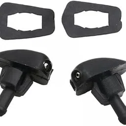 STYLEHEAVEN 2xGeneric Front Windshield Washer Nozzle Pp Windscreen Washer Spray Jet-image-15