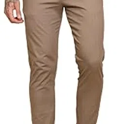 global republic Solid Full Length Cotton Regular Fit Lower for Men-picture-15