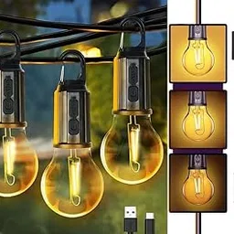 BLOKMELODY LED Rechargeable Camping Light with USB, 3 Modes, Waterproof – 1 Pc (Pack of 1)-image-70