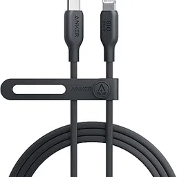 Anker USB-C to Lightning Cable, MFi Certified iPhone Charging, 6ft Phantom Black for iPhone 14/14pro/14pro Max/13/13 Pro/12/11/X/XS/XR/8 Plus - Fast Charging, Bio-Based (Charger Not Included)-picture-22