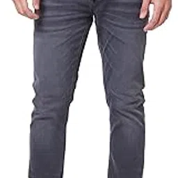 spykar Low Rise Slim Fit Grey Jeans for Men-picture-40