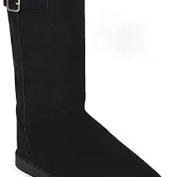 carlton london Women's Tall Winter Boot with Decorative Buckle Straps-picture-14