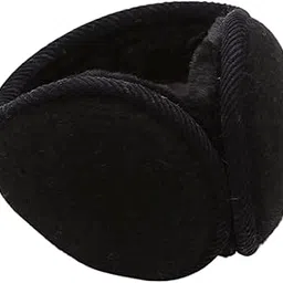 caistre Winter Warm Outdoor Earmuffs, Foldable Ear Warmers Knit Furry Fleece Ear Muffs for Women Men-picture-17