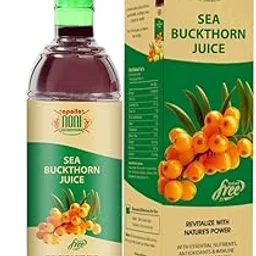 Apollo Noni Sea Buckthorn Juice Concentrate 500ml | Sugar-Free Herbal Immunity Booster Juice | Rich in Omega 3, 6, 7 & 9, Rich in Antioxidants & Nutrients | For Heart Health, Vitality & Skin Glow-picture-50