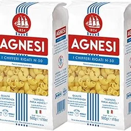 Agnesi Chifferi Rigati Pasta, 500g, Pack of 2, Product of Italy-picture-37