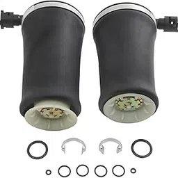 Rear Air Spring Suspension Kit Compatible with 1992-2011 Mercury Grand Marquis 1990-2011 Lincoln Town Car 1993-2008 Ford Crown Victoria Replace# 3U2Z5580AA, 3U2Z5580BA-picture-17