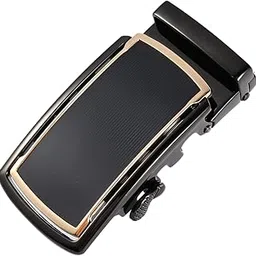 Belt Buckle Men Metal Automatic for Leather Belts Waist Strap magnet bottom|Clothing Shoes & Accessories | Mens Accessories | Belt Buckles-image-16