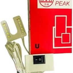 GEMSY U-Shaped Led Sewing Machine Light with Magnetic Attachable Base and Screw for Sewing Machine 110-250v EU/us Plug (10 cm, White) (Pack of 1)-picture-15