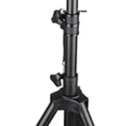Softline Pro Heavy Duty Tripod Studio Monitor Stand Adjustable Height Foldable Tripod Legs Non-Slip Rubber Pads Foldable Monitor Speaker Stands - Single (SP 800 VP)-image-15