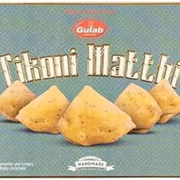 Gulab Wala Big Tikoni Matthi - 400gm | Ready to Eat | Evening Tea Time Snacks | Delicious Indian Namkeen & Savouries | Homemade Taste | Pack of 1-picture-26