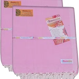 Bhagalpuri Handloom Organic Hot Pink Soft Chadar Plain Pack of 2-picture-54