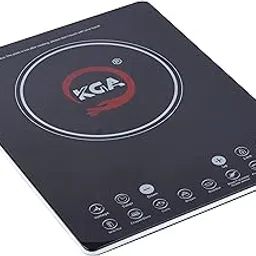 KGA Induction Cooker KGA 11 with Heating Surface and Timer Setting for Cooking Food Items on Flat Cookware Surfaces Without Open Flame Suitable for Compact Cooking Corners (Black)-picture-23