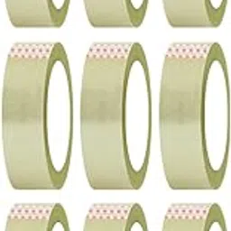 zohra ZOHRA® Cello Tape | 1 Inch (24mm x 65m), Transparent | Set of 9 | Multipurpose Adhesive Tape for Office, Home, and Craft Projects (9)-picture-23