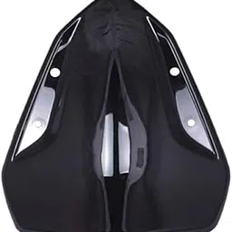 Aow Attractive Offer World Short Visor Universal for All Bikes Black-08-picture-25