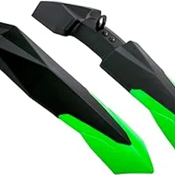 Dark Horse® Bicycle Dual Tone Fender Set with Metal Clip, Suitable for 20" Inch Kids Cycle, Compatible with IBC (Intergrated Built Carrier Cycles) Cycles, New Mudguard for Cycles (Dark Green)-image-24