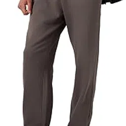 bewakoof Men's Mid Rise Heavy Duty 1.0 Solid Oversized Fit Fleece Joggers-picture-13