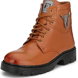 eego italy Black Synthetic Stylish Men's Boots-picture-11