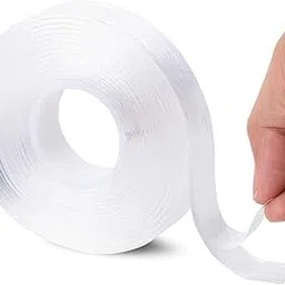 Styxon Double Sided Tape, 1M, Transparent, Double Sided Tape for Walls, Double Sided Adhesive Tape, Mounting Tape, Adhesive Tape, Two Sided Tape, Double Stick Tape, Double Face Tape-picture-25
