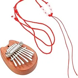Toddmomy Convenient Note Kalimba Thumb Piano Creative Wooden Finger Piano for Beginners and Comfortable Design Music-picture-19