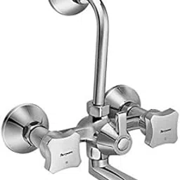 Parryware 2 in 1 Brass Jade Chrome Finish Wall Mixer, G0216A1 (Silver)-picture-32