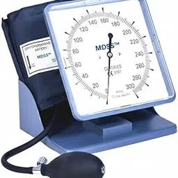 MDSS™ PW-217 Aneroid Blood Pressure Monitor | Manual BP Cuff with Gauge & Inflation Bulb – Blue | manual bp machine | aneroid sphygmomanometer | doctor bp apparatus | medical blood pressure monitor | clinic | hospital bp apparatus | bp monitor manual | bp instrument | cuff type bp machine | mechanical bp monitor | doctor blood pressure machine | analog bp | professional sphygmomanometer | checking device | upper arm | hospital grade apparatus-image-70
