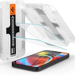 Spigen Ez Fit Tempered Glass Screen Protector Guard For Iphone 13 Mini - 2 Pack for Smartphone-picture-38