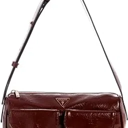Brown Solid Waldena Small Shoulder Bag-image-0