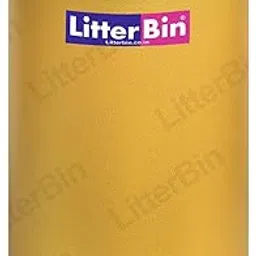 LITTERBIN Steel Dustbin, Garbage Can for Home, Office (8X12 Inch,10 Liter Gold powder coating)-picture-20