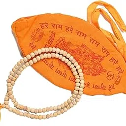 HindCraft Tulsi Mala 108 Beads Original | 7MM Natural Holy Basil Beads | Handmade Tulsi Japa Mala for Meditation, Prayer & Pooja | Spiritual Rosary for Men & Women | Best for Chanting-image-91