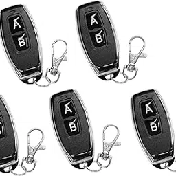 Generic 433.92MHz 12V 4Channel RF Transmitter 2Channel Relay Remote Control Pack of 5-picture-13