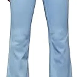 miss chase Women's Boot Cut High Rise Clean Look Cropped Stretchable Denim Jeans-picture-27