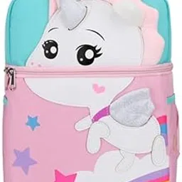 Unicorn Print Bag Pack for Boys School Backpack for Kids Lion Lightweight School Bag for Kids-picture-35